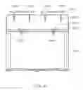 Fig. 44 - Printhead tile having thermal bend ink ejection actuator