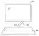 Fig. 01 - Adjustable portable computer