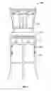 Fig. 04 - Chair with adjustable seat height