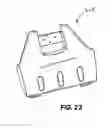 Fig. 23 - Electrical component including a battery receptacle for including a battery