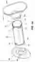 Fig. 18 - Bone cement mixing and delivery system including a delivery gun and a cartridge having a piston, the delivery gun configured to release the piston
