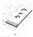 Fig. 02 - Microchannel cooler for high efficiency laser diode heat extraction