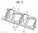Fig. 12 - Rolling element accommodating belt for linear guide apparatus, linear guide apparatus and metallic mold for manufacturing rolling element accommodating belt