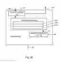 Fig. 09 - Memory system having an apportionable data bus and daisy chained memory chips