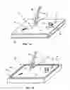 Fig. 02 - Method for detecting position of input devices on a screen using infrared light emission