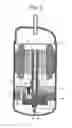 Fig. 03 - Rotary type compressor having an intermediate pressure on a surface side of its compression member