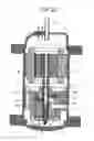 Fig. 23 - Rotary type compressor having an intermediate pressure on a surface side of its compression member
