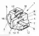 Fig. 01 - Orthodontic bracket