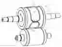Fig. 01 - Edge of a cutting member for a cutter drum