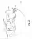 Fig. 45 - Rotational, translational and torqueing control members for an endoscopic instrument