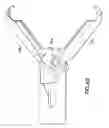 Fig. 47 - Rotational, translational and torqueing control members for an endoscopic instrument