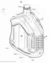 Fig. 01 - Plastic container including handle portions