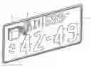 Fig. 01 - Radio communication module and method for installing radio communication module on license plate