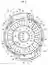 Fig. 04 - Motor including a teeth section and a yoke section which are formed of mutually independent configuration members