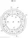 Fig. 15 - Motor including a teeth section and a yoke section which are formed of mutually independent configuration members