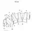 Fig. 18 - Motor including a teeth section and a yoke section which are formed of mutually independent configuration members