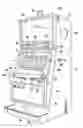Fig. 01 - Slot machine with user selectable accumulative hold symbols and playing method thereof