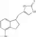 Fig. 85 - 4-(2-methyl-5,6,7,8-tetrahydro-quinolin-7-ylmethyl)-1,3-dihydro-imidazole-2-thione as specific alphaagonist and methods of using the same