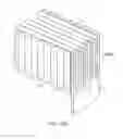 Fig. 14 - High-temperature heat exchanger