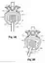 Fig. 06 - Intervertebral prosthesis endplate having double dome and surgical tools for implanting same