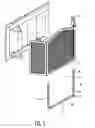 Fig. 04 - U-door folding fireplace screen