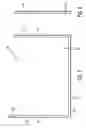 Fig. 06 - U-door folding fireplace screen