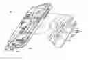 Fig. 01 - Assembling structure of back cover for mobile phone