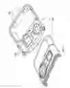 Fig. 03 - Assembling structure of back cover for mobile phone