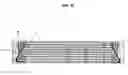 Fig. 11 - Pleated heat and humidity exchanger with flow field elements