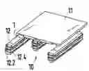 Fig. 01 - Pallet having strip-like support elements made of plastic with embedded fibers