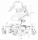 Fig. 01 - Powered wheelchair having an articulating beam and related methods of use