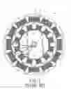 Fig. 02 - Triple-phase brushless motor for a ceiling fan