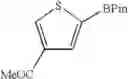 Fig. 32 - Process for the preparation of a borylated thiophene