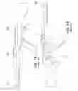 Fig. 02 - Adjustable night sights for use on assault rifles or other instruments including tangent sight mounts