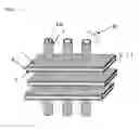 Fig. 03 - Heat exchange module of a sorptive type and a method for the manufacture thereof