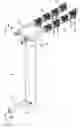 Fig. 01 - Vehicle mounted bicycle rack