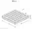 Fig. 11 - THIN PLATE MEMBER FOR UNIT CELL OF SOLID OXIDE FUEL CELL