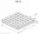 Fig. 12 - THIN PLATE MEMBER FOR UNIT CELL OF SOLID OXIDE FUEL CELL