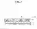 Fig. 15 - THIN PLATE MEMBER FOR UNIT CELL OF SOLID OXIDE FUEL CELL