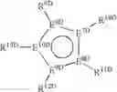 Fig. 13 - Cyclopentadienyl complexes of group 6 substituted by silyl halides