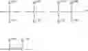 Fig. 22 - Cyclopentadienyl complexes of group 6 substituted by silyl halides