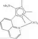 Fig. 24 - Cyclopentadienyl complexes of group 6 substituted by silyl halides