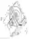 Fig. 03 - Disk clamp mechanism and disk device