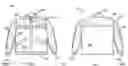 Fig. 01 - Accessory attachments for a welding garment