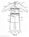 Fig. 10 - Accessory attachments for a welding garment