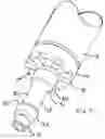 Fig. 08 - Pivoting and locking wall mounted support rail for elderly and disabled persons