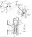 Fig. 09 - Pivoting and locking wall mounted support rail for elderly and disabled persons