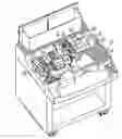 Fig. 01 - Machine for machining optical workpieces, in particular plastic spectacle lenses