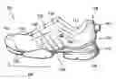 Fig. 01 - Shoe having an inflatable bladder