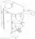 Fig. 02 - Two-Way, Horizontally Rotating and Self-Latching Gate Latch